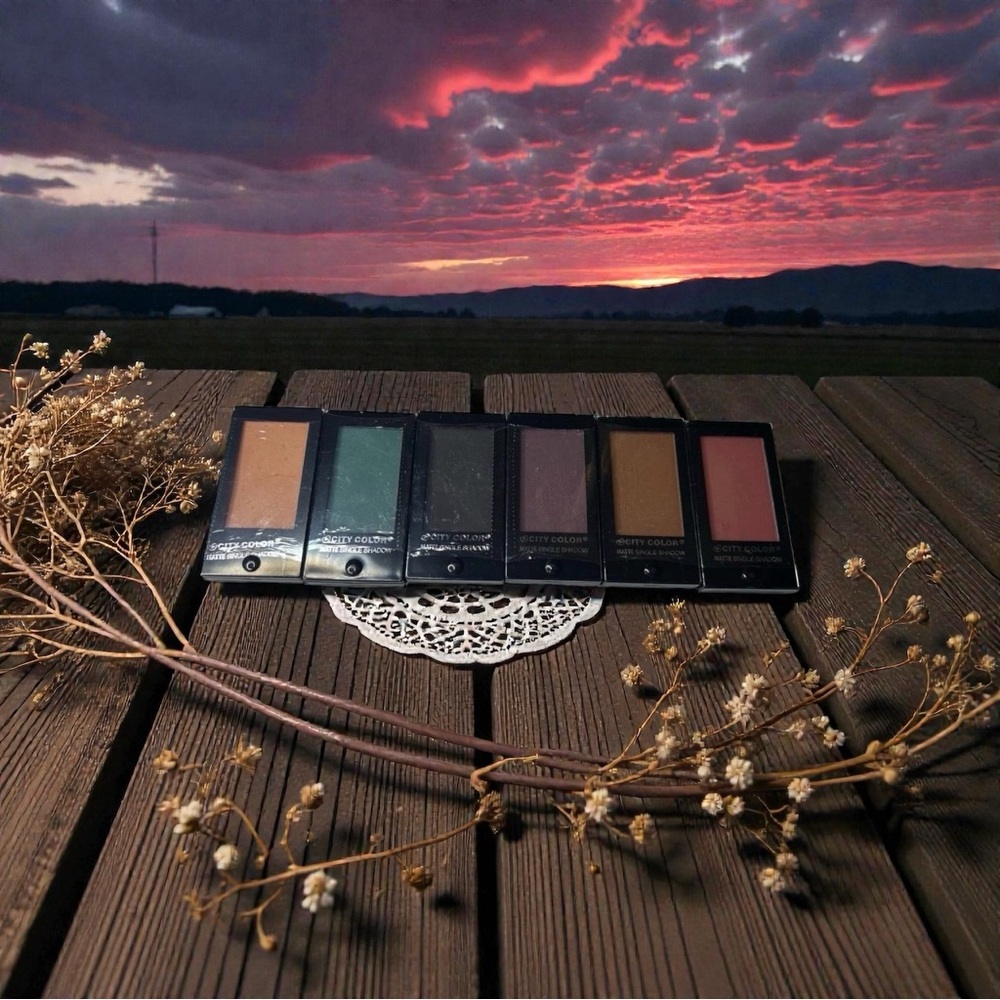 🌙 City Color Matte Eyeshadow Bundle